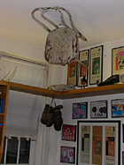 Offices of 'The Paris Review,' downstairs from George Plimpton's apartment.