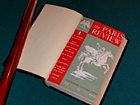 A bound copy of the first issue of 'The Paris Review', published in 1953.