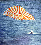 Splashdown of Gemini 10.