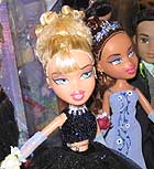 Bratzpackers Cloe (left) and Jade.