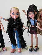 Bratz in their streetwear.