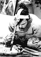 Dan Keplinger in his studio