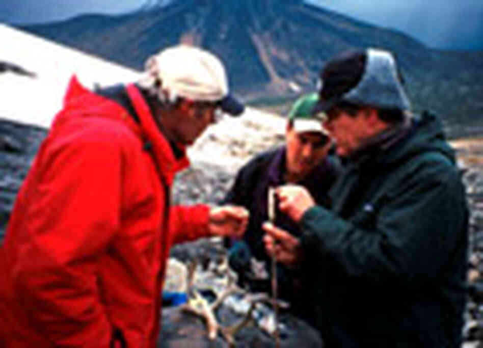 Researchers in Canadian Yukon Researchers in Canadian Yukon