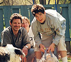 Chris Yankus, left, Jacci Zarek and their son Dustin.