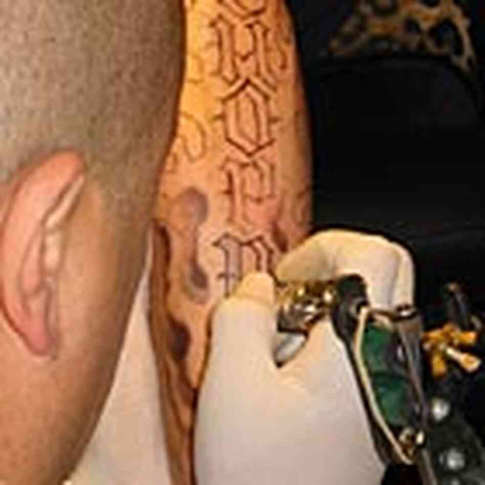 Tattoo closeup Tattoo closeup