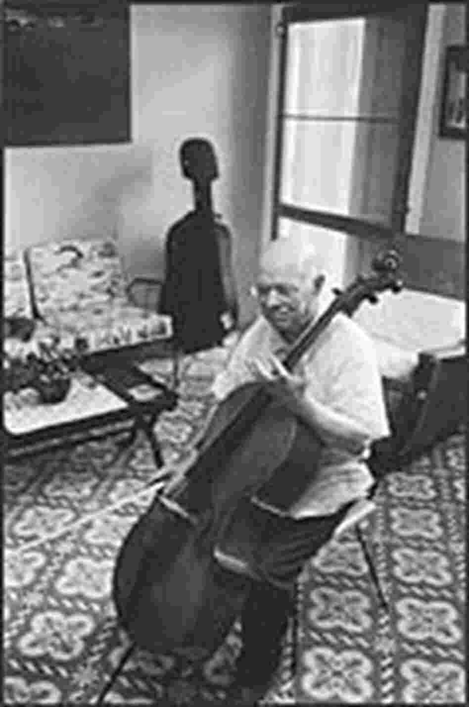 "Pablo Casals, San Juan, Puerto Rico, 1957" "Pablo Casals, San Juan, Puerto Rico, 1957"