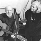 Pete Seeger and Barbara Dane