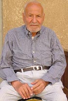 82-year-old Youssef Salman also lives on the synagogue grounds