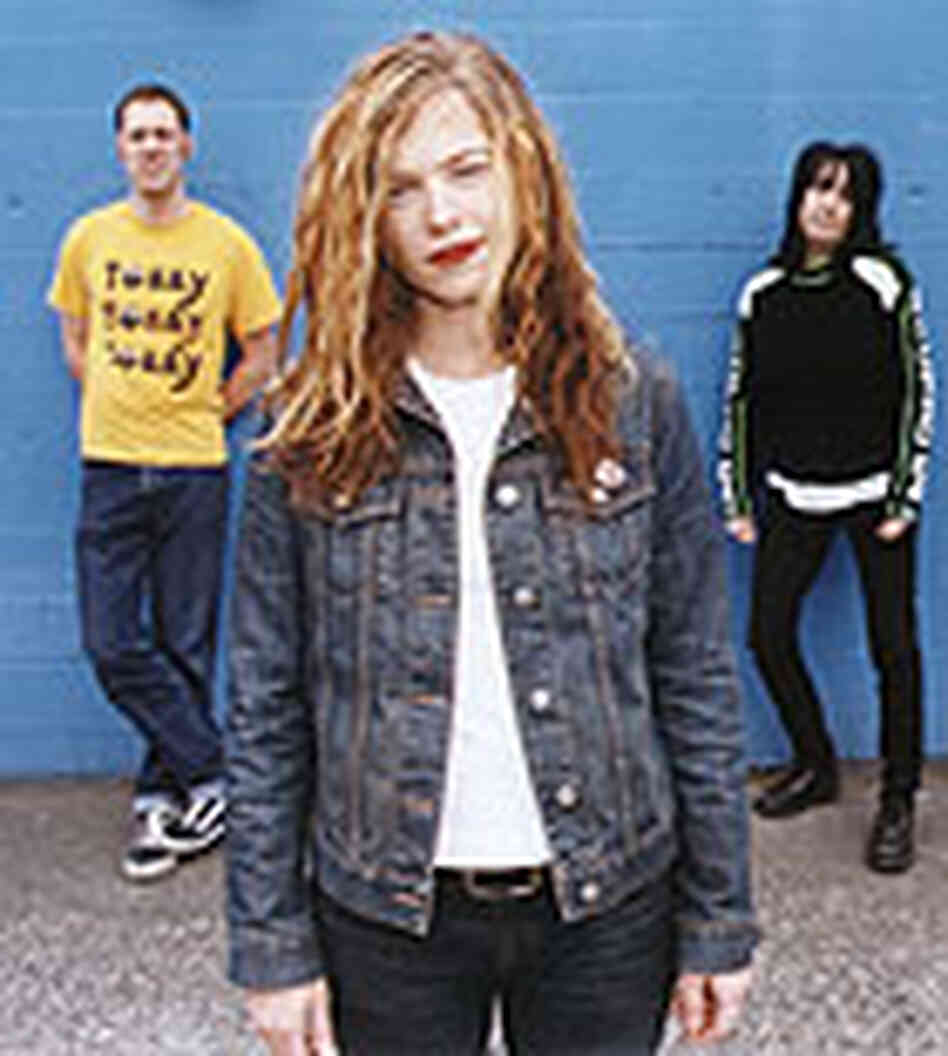 Visqueen, left to right: Ben Hooker, Rachel Flotard and Kim Warnick. Visqueen, left to right: Ben Hooker, Rachel Flotard and Kim Warnick.