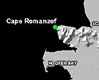 Map of Cape Romanzof Area