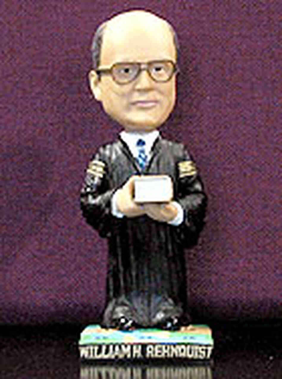 Chief Justice William H. Rehnquist bobblehead Chief Justice William H. Rehnquist bobblehead