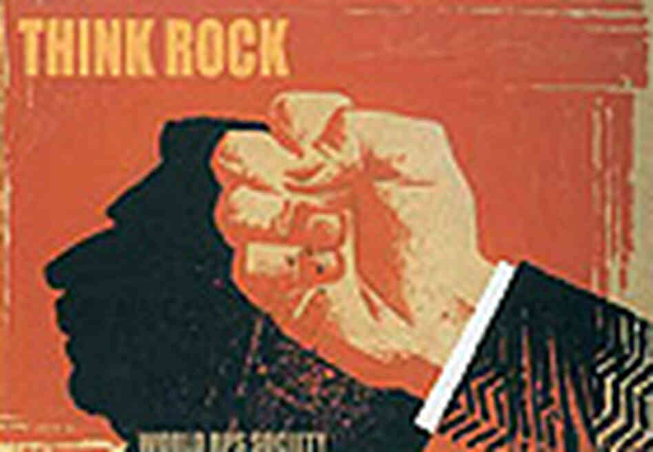 The World Rock Paper Scissors Society poster, "Think Rock." The World Rock Paper Scissors Society poster, "Think Rock."