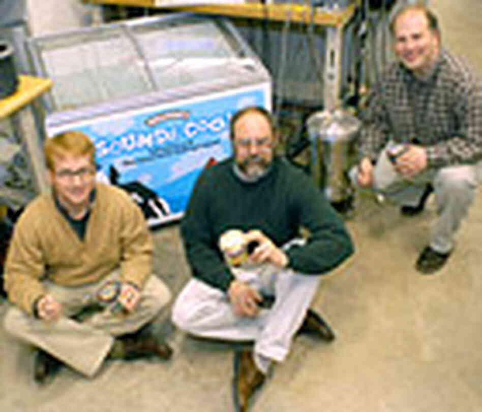 Penn State team behind the project, from left to right: Matt Poese, Dr. Steven Garrett, and Bob Smit Penn State team behind the project, from left to right: Matt Poese, Dr. Steven Garrett, and Bob Smit