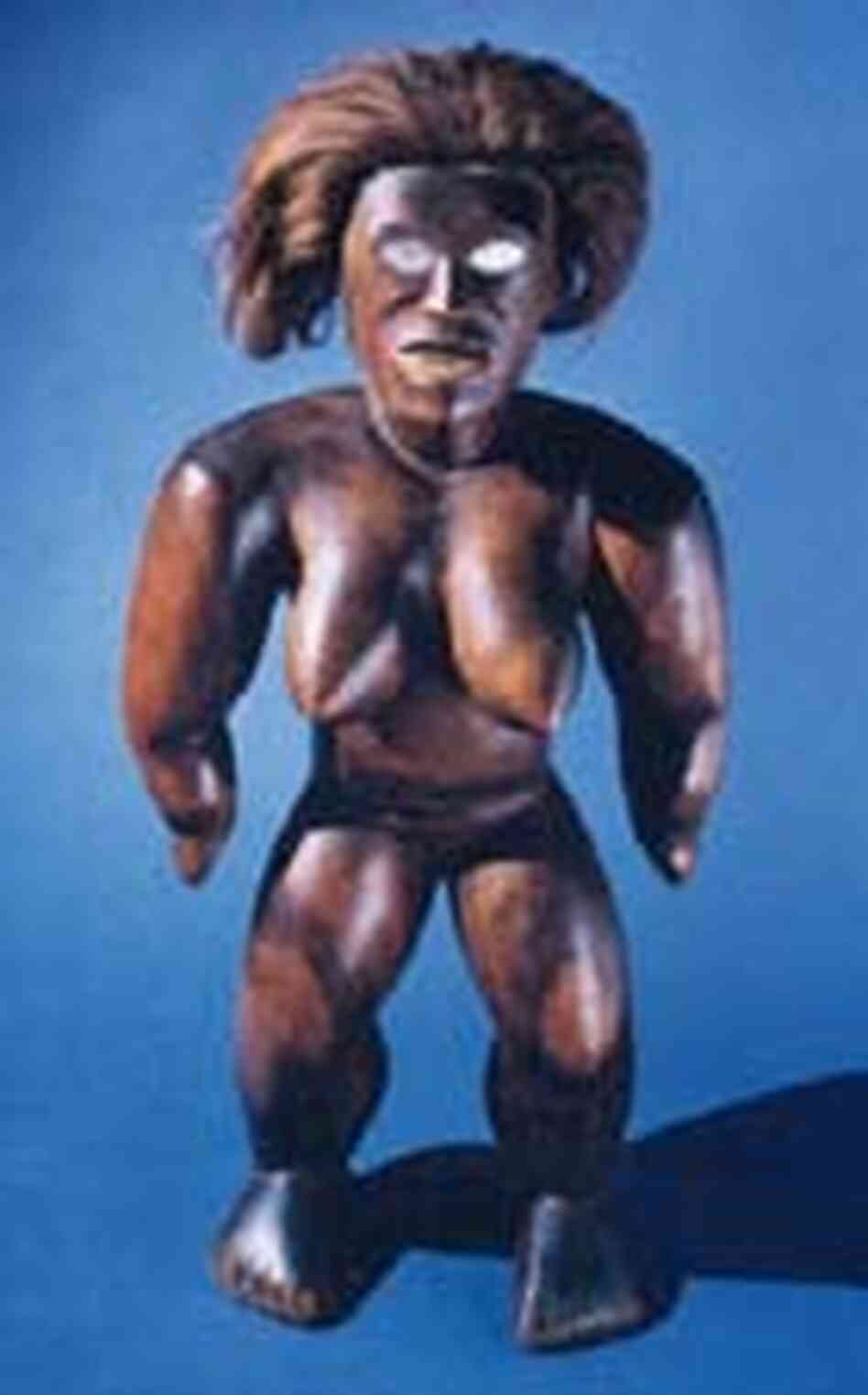 Wooden statue Wooden statue