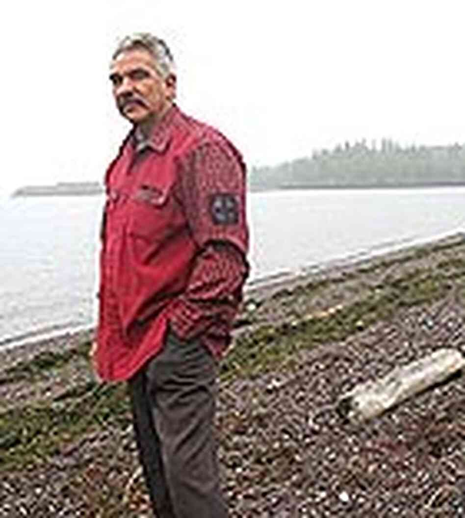 Passamaquoddy tribal governor Melvin Francis stands at the site proposed for the LNG facility. Passamaquoddy tribal governor Melvin Francis stands at the site proposed for the LNG facility.