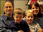 Family photo. From left: Mark Dugan, Connor Dugan, Ryan Dugan and Joy Zimmerman. Family photo. From left: Mark Dugan, Connor Dugan, Ryan Dugan and Joy Zimmerman.