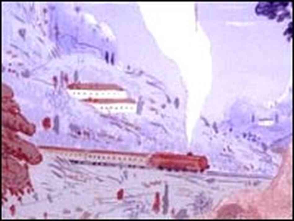 From the cover of 'Orient Express' by Graham Greene From the cover of 'Orient Express' by Graham Greene