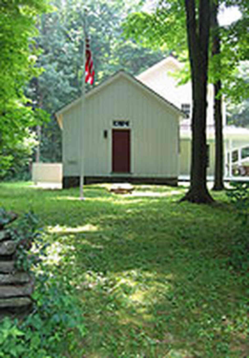 Prosek's renovated Wilson Street schoolhouse. Prosek's renovated Wilson Street schoolhouse.