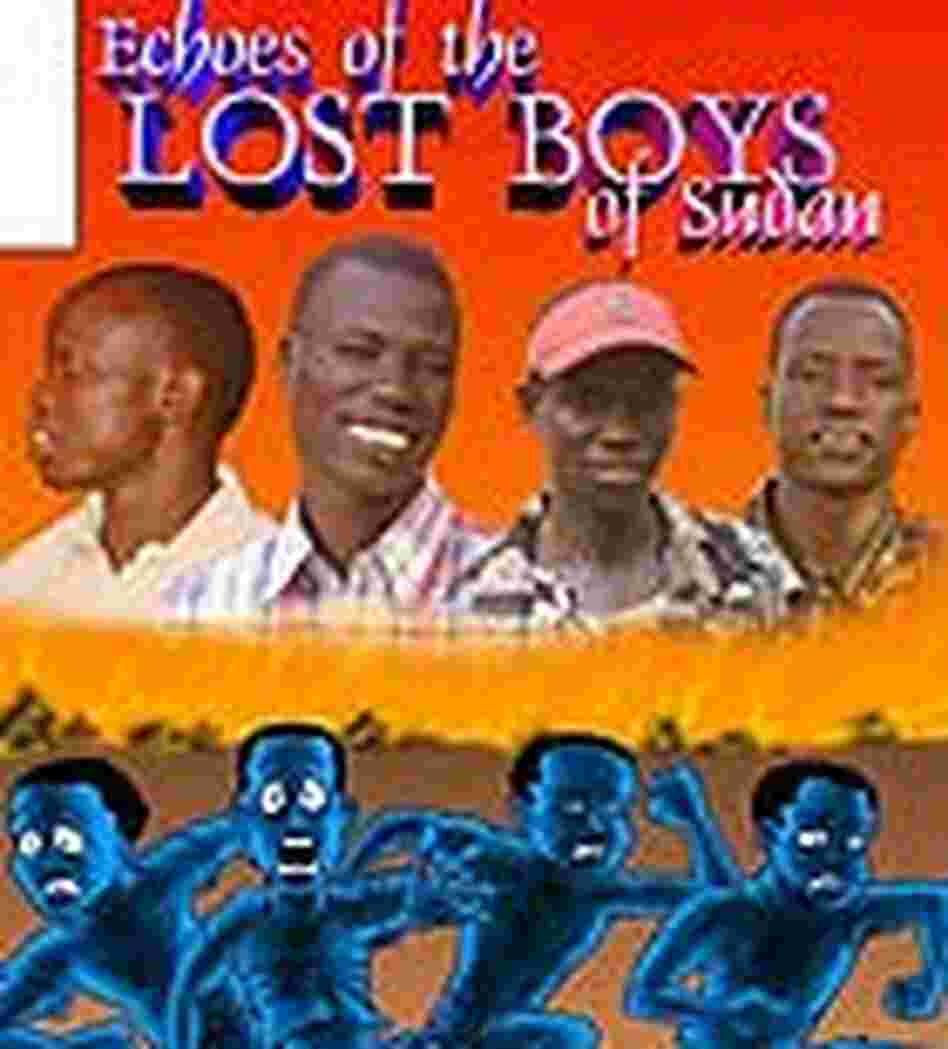 Detail of the proposed cover for 'Echoes of the Lost Boys of Sudan' Detail of the proposed cover for 'Echoes of the Lost Boys of Sudan'