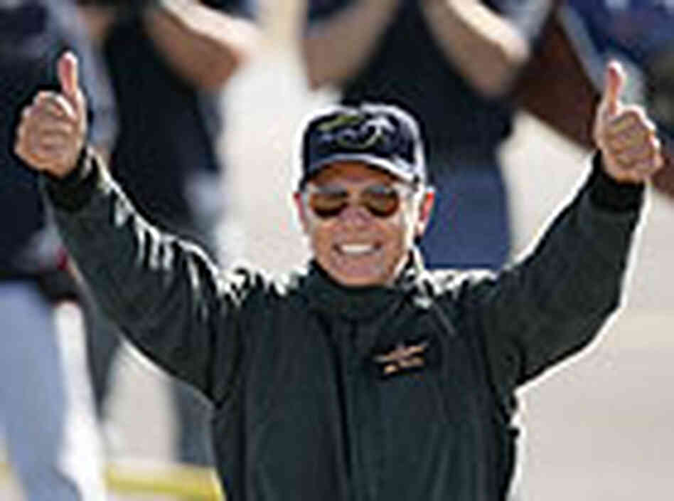 SpaceShipOne pilot Mike Melvill SpaceShipOne pilot Mike Melvill