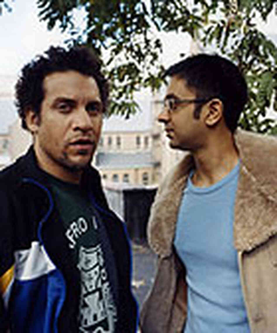 Mike Ladd, left, and Vijay Iyer. Mike Ladd, left, and Vijay Iyer.