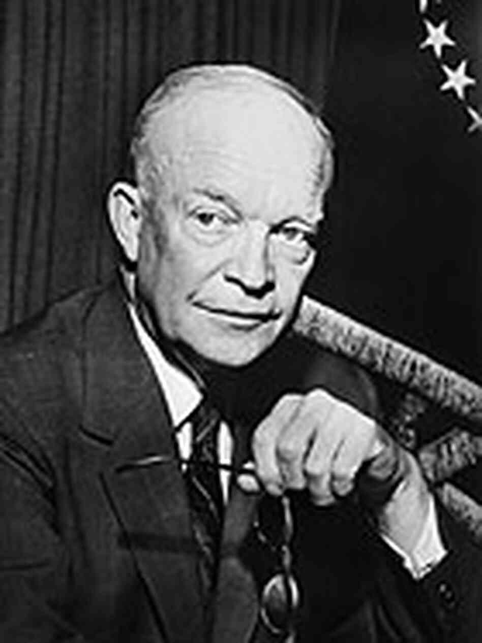 President Dwight D. Eisenhower in 1954. President Dwight D. Eisenhower in 1954.