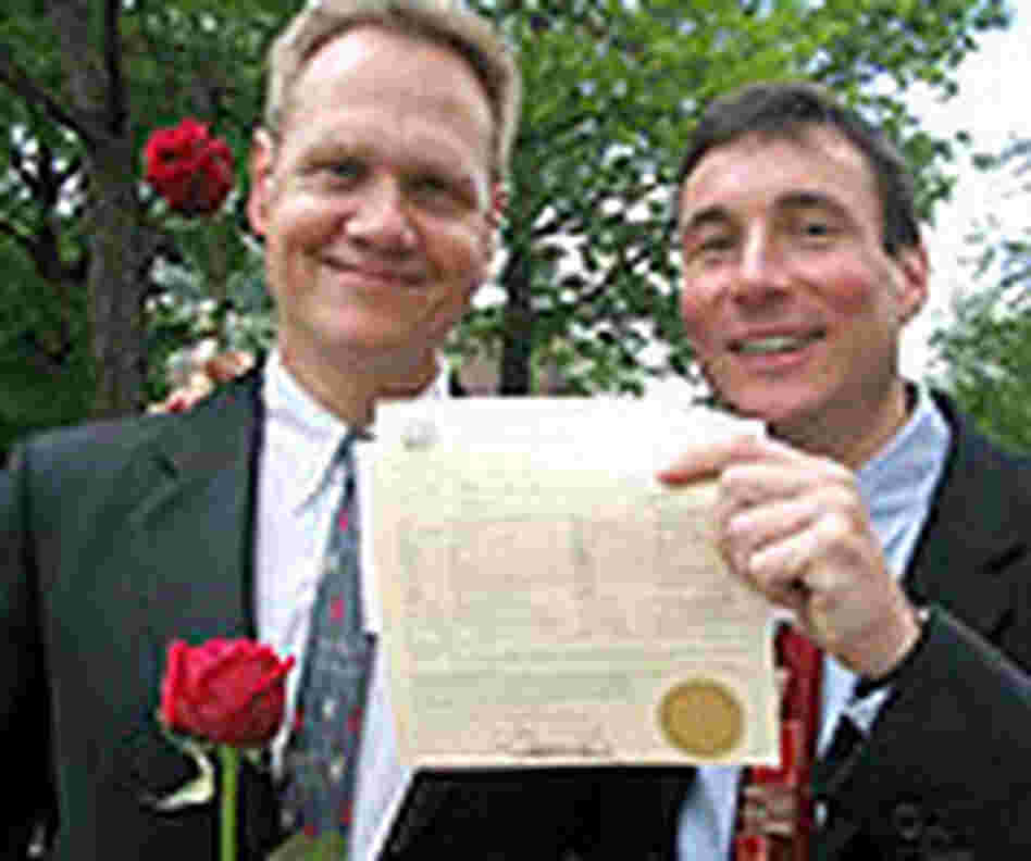 Brent Sverdloff and Craig St. Clair of Brookline, Mass., married on Monday. Brent Sverdloff and Craig St. Clair of Brookline, Mass., married on Monday.