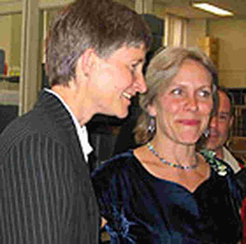 Peg Prible and Robyn Ochs, the first same-sex couple to marry in Brookline, Mass. Peg Prible and Robyn Ochs, the first same-sex couple to marry in Brookline, Mass.