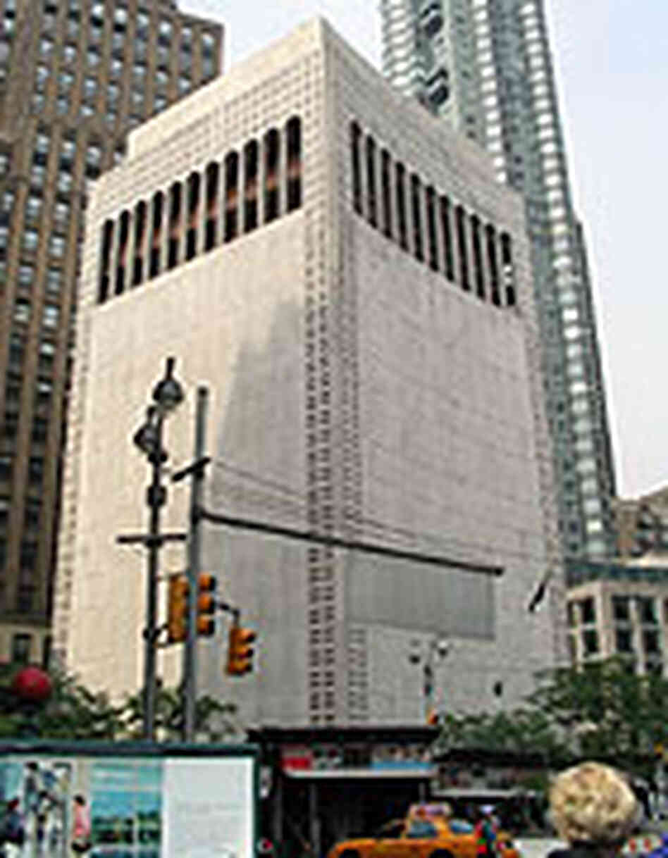 New York's Huntington Hartford building. New York's Huntington Hartford building.