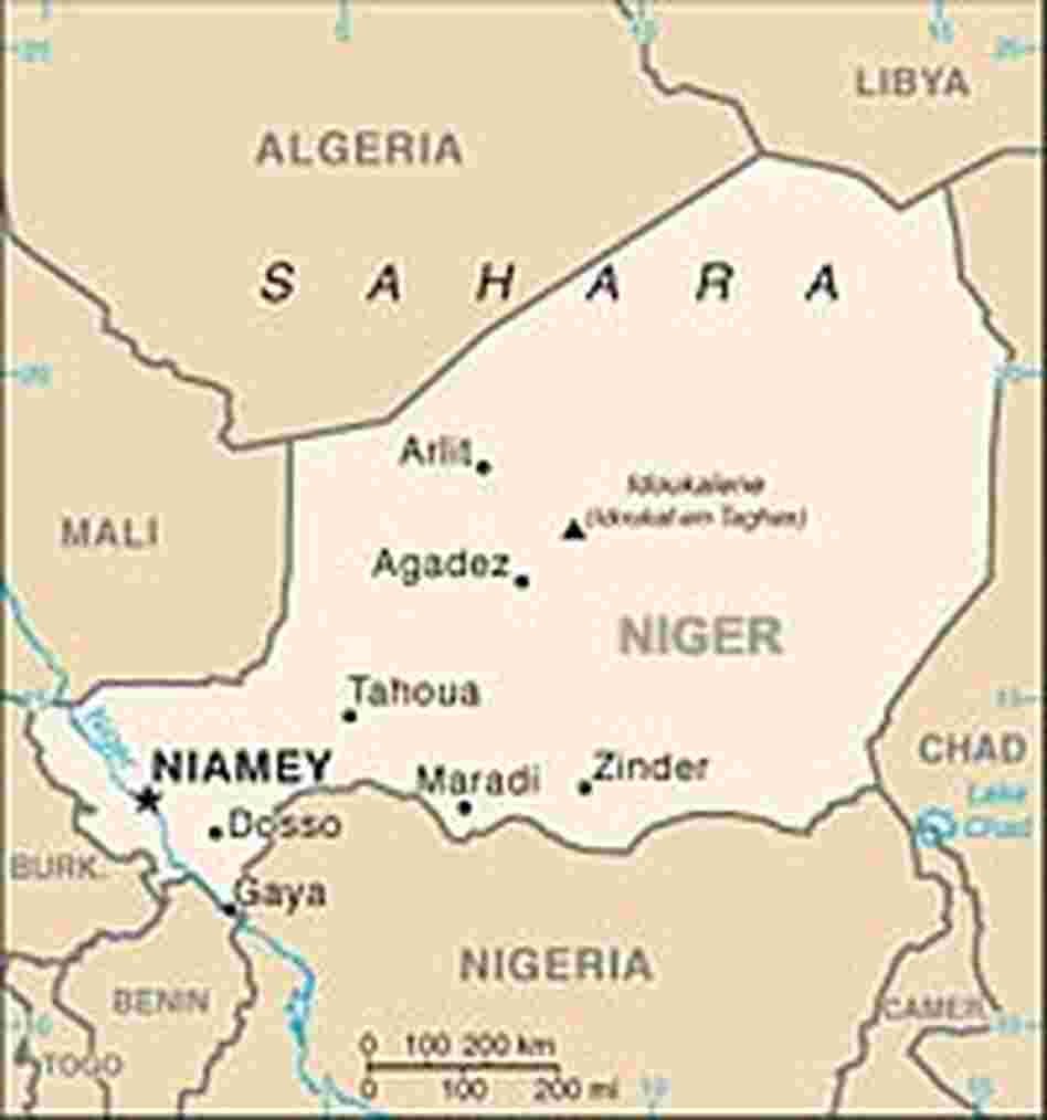 Niger map Niger map