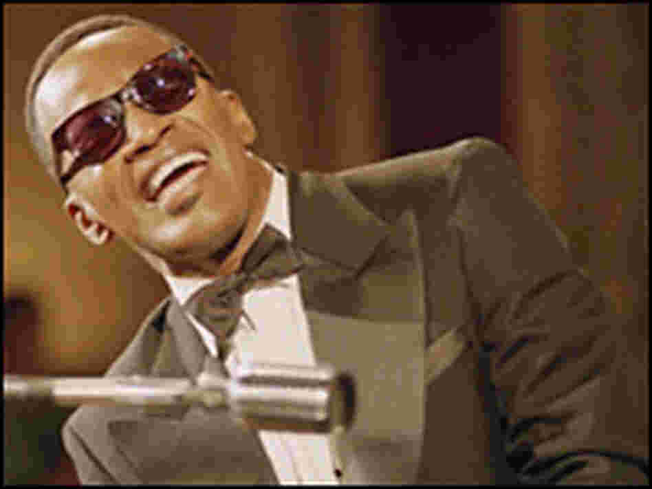 Jamie Foxx as Ray Charles in the movie 'Ray.' Jamie Foxx as Ray Charles in the movie 'Ray.'