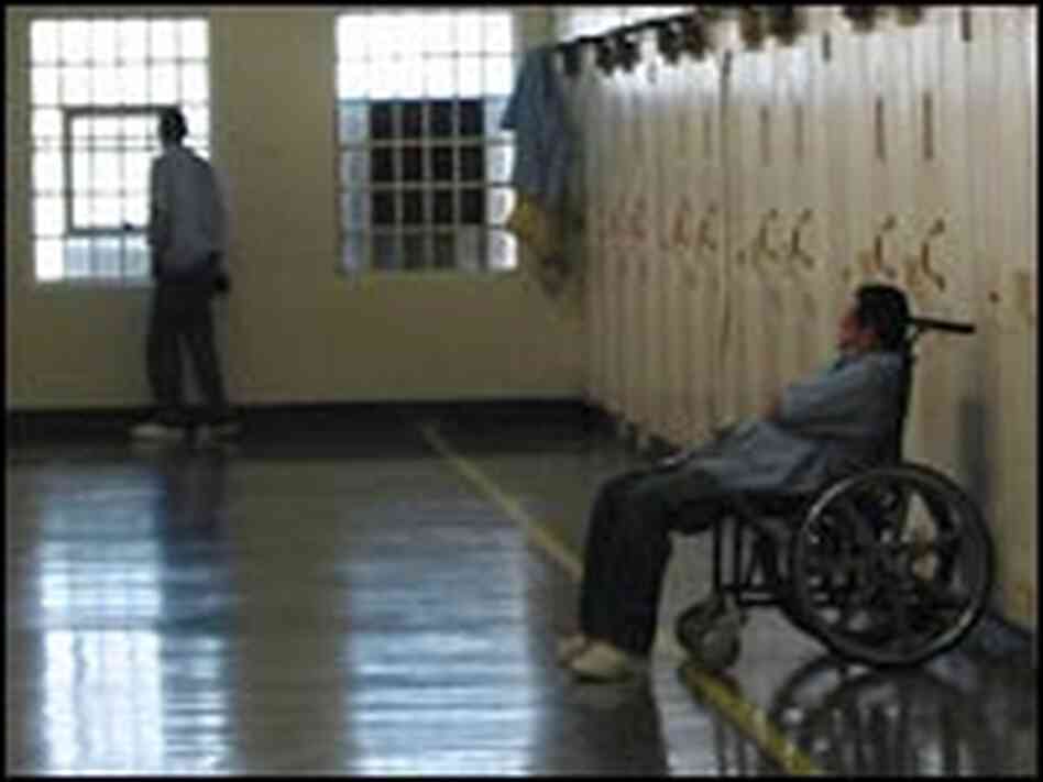 The HIV ward at the state prison in Vacaville, Calif. The HIV ward at the state prison in Vacaville, Calif.