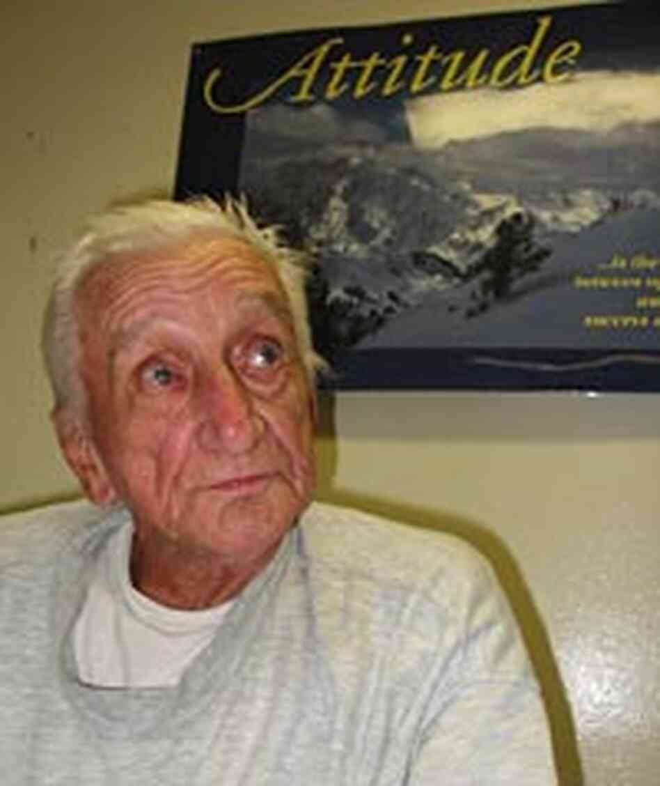 Clyde Hoffman is spending the remainder of a life sentence in hospice care for emphysema and cancer Clyde Hoffman is spending the remainder of a life sentence in hospice care for emphysema and cancer