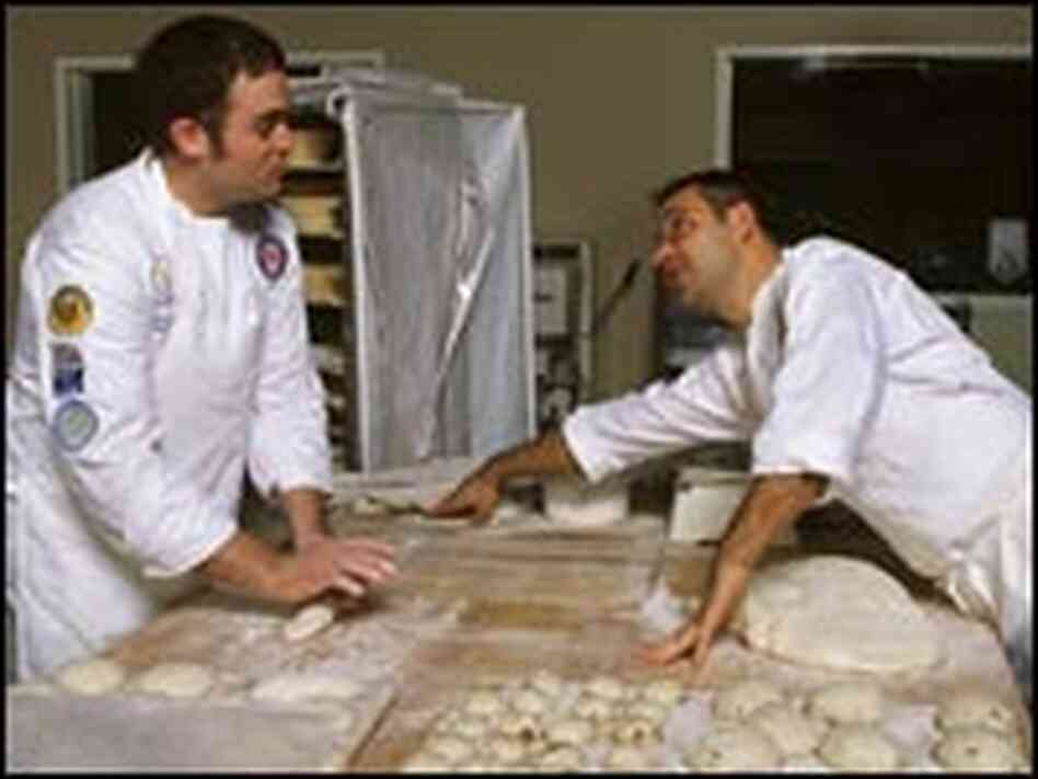 Team members Jeffrey Yankellow, left, and Didier Rosada Team members Jeffrey Yankellow, left, and Didier Rosada