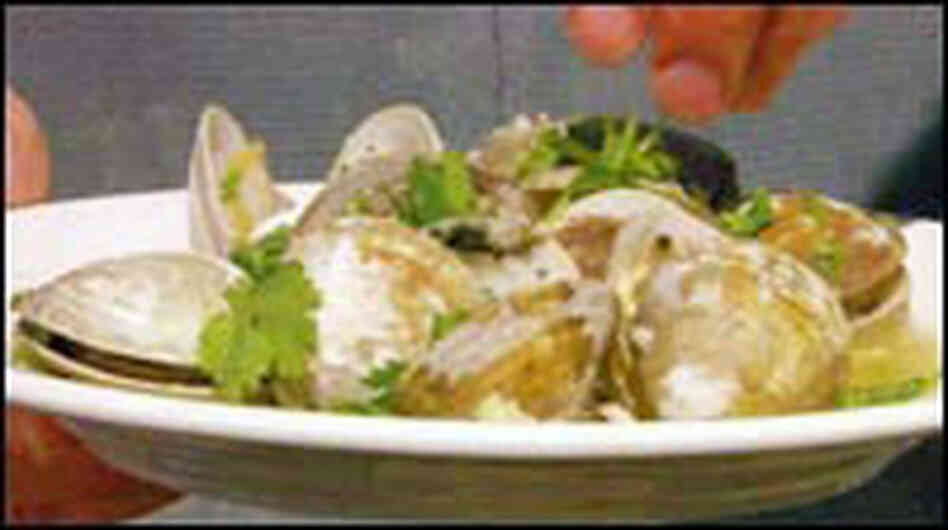 Clams 'Johnson,' Southeast Asian style. Clams 'Johnson,' Southeast Asian style.
