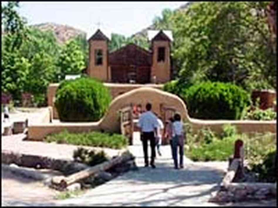 The Santuario de Chimayo The Santuario de Chimayo