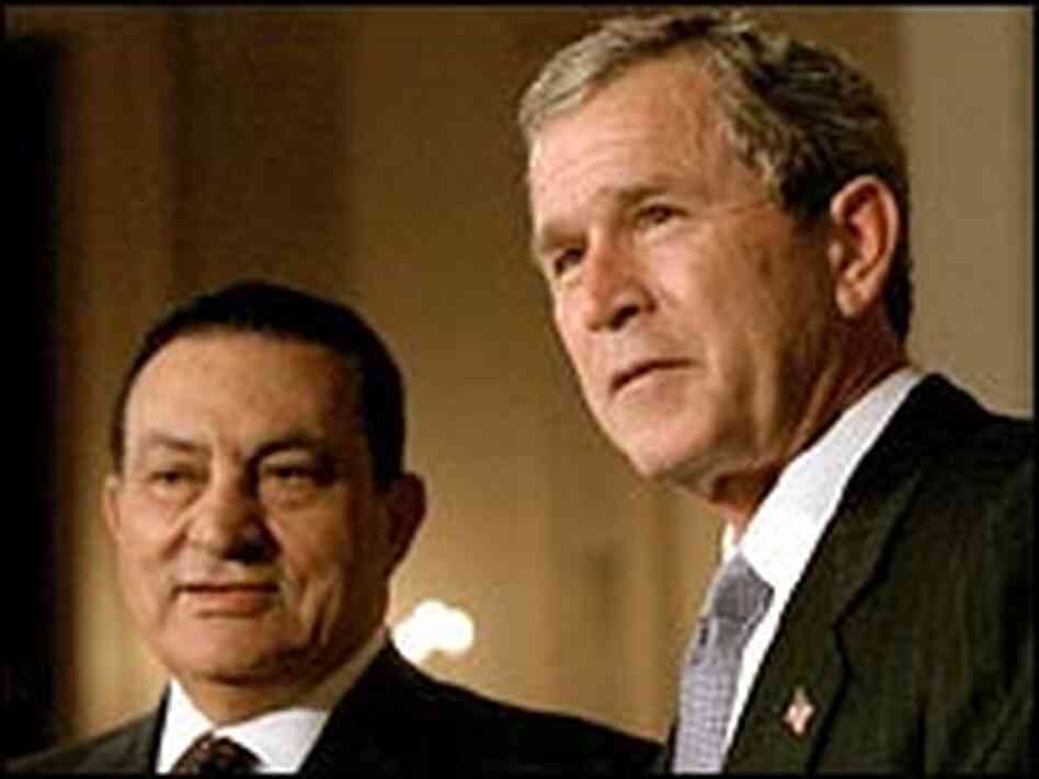Bush Mubarak Bush Mubarak