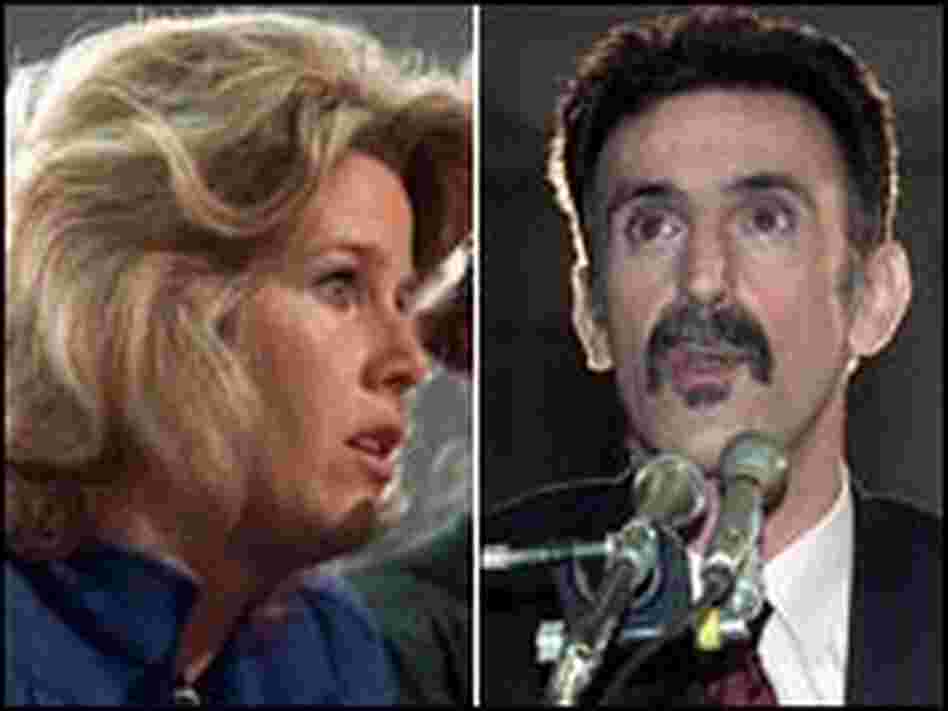 Tipper Gore and Frank Zappa Tipper Gore and Frank Zappa