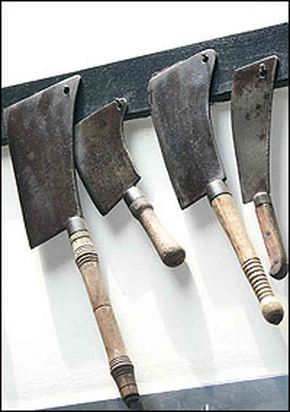 Cleavers on the Wall at Rockland's Cleavers on the Wall at Rockland's