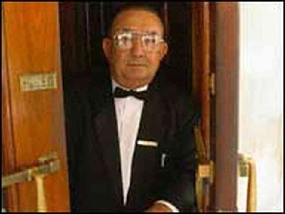 A waiter at Galatoire's A waiter at Galatoire's