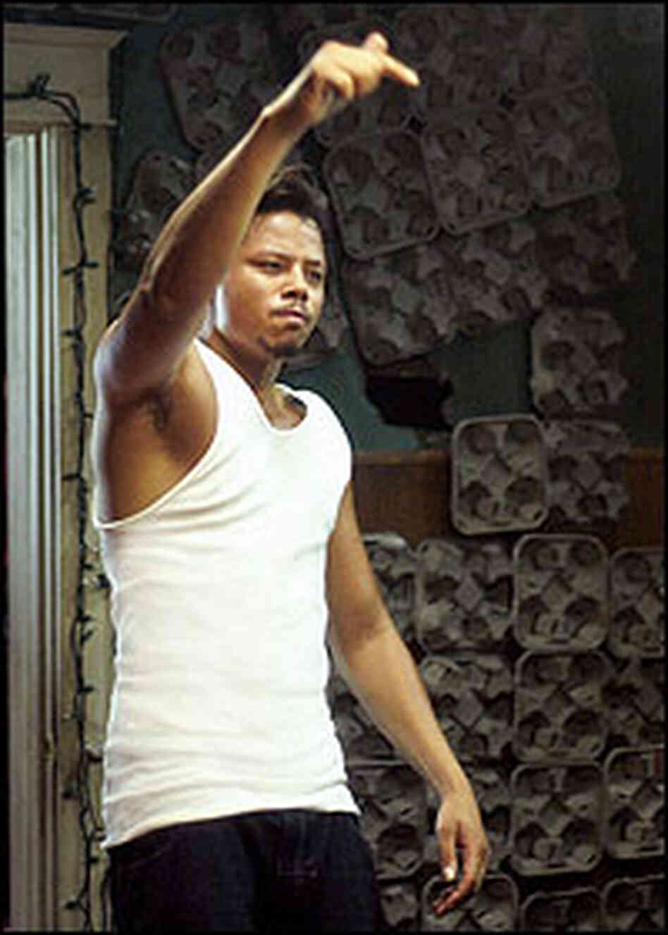 Terrence Howard as DJay in 'Hustle and Flow' Terrence Howard as DJay in 'Hustle and Flow'