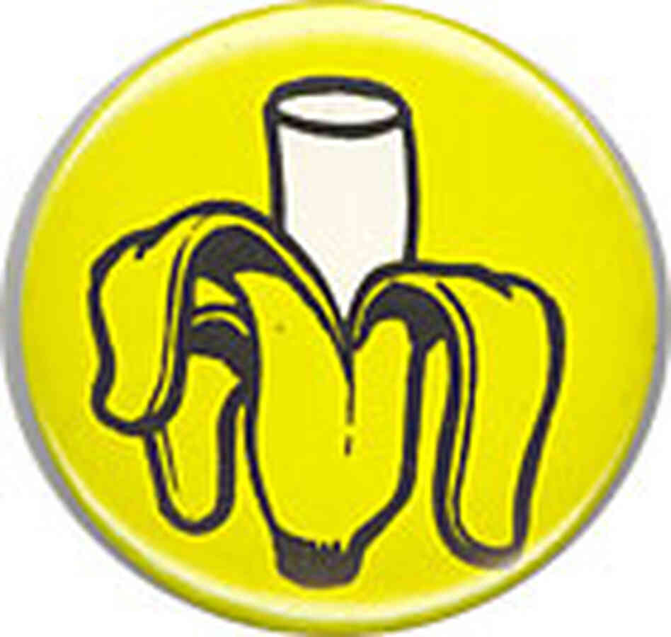 Button of a half-eaten banana Button of a half-eaten banana