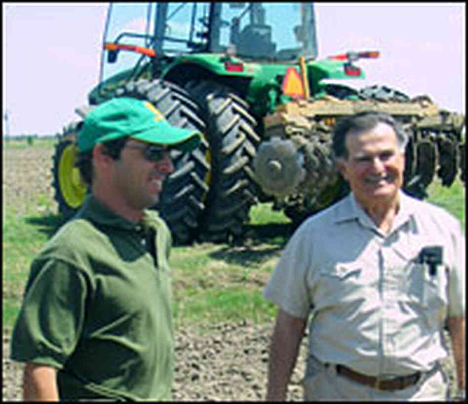 Joe Aguzzi (right) and his grandson Michael Joe Aguzzi (right) and his grandson Michael