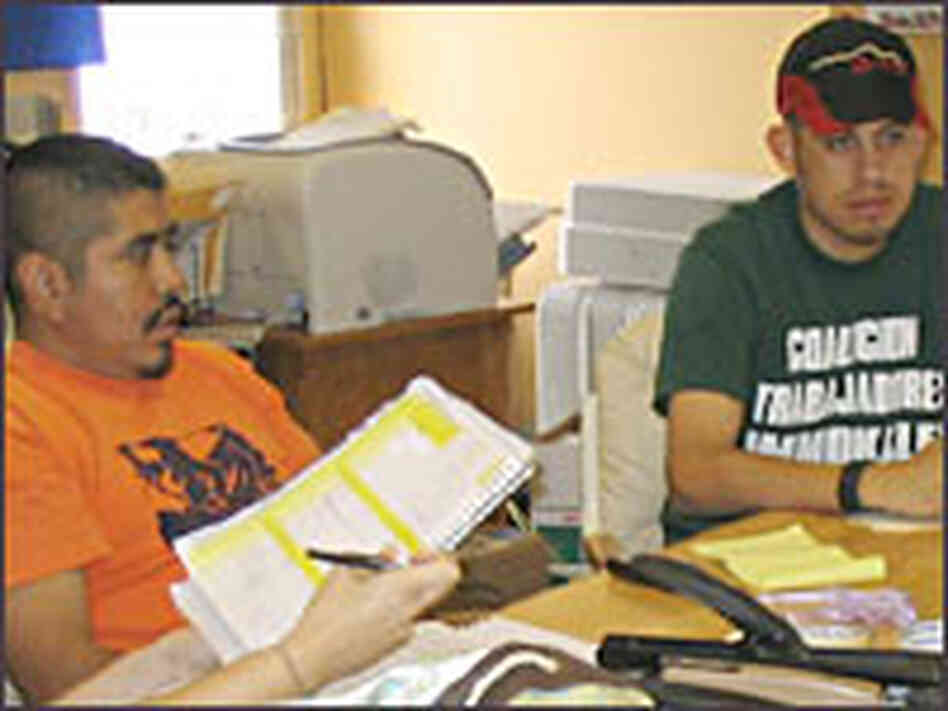 Lucas Benitez (left) and Gerardo Reyes Chavez, Lucas Benitez (left) and Gerardo Reyes Chavez,