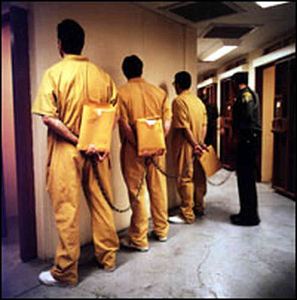 Inmates at Pelican Bay's Security Housing Unit. Inmates at Pelican Bay's Security Housing Unit.