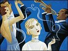 Detail from the promotional poster for the Arena Stage production of 'Imitations for Saxophone' Detail from the promotional poster for the Arena Stage production of 'Imitations for Saxophone'