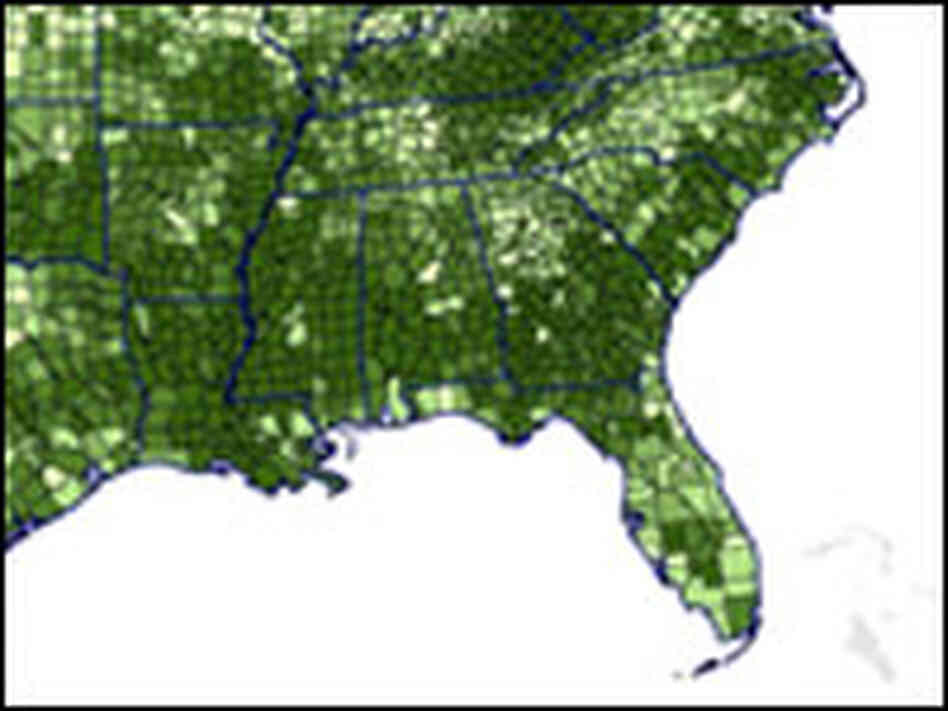 Percent of People in Poverty, 2000