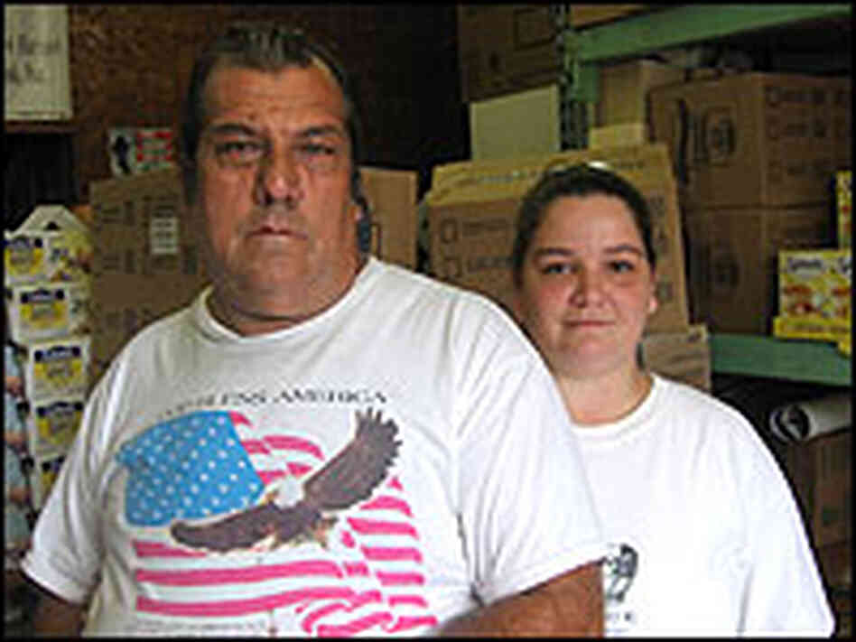 Raymond Cross and his daughter Jennifer opened the Bread of Life Community Food Pantry Raymond Cross and his daughter Jennifer opened the Bread of Life Community Food Pantry