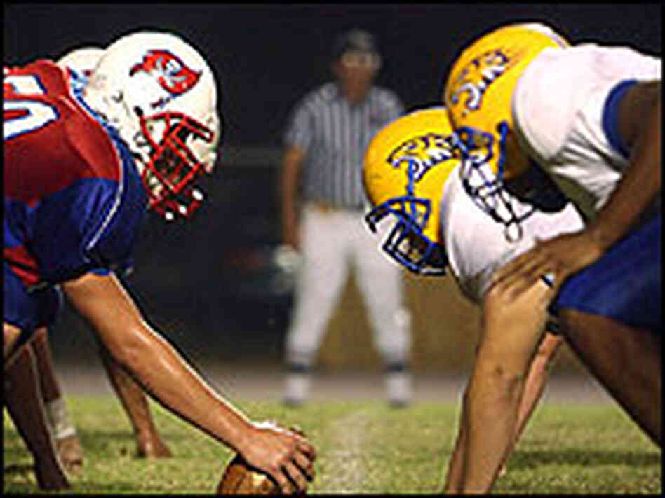 Friday Night Football Provides Storm Relief : NPR