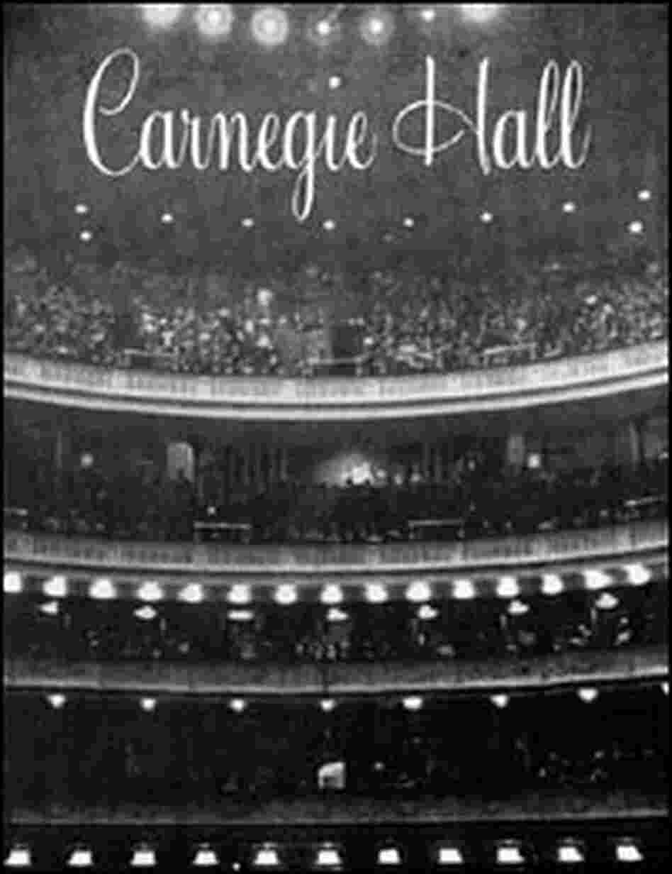 Carnegie Hall program cover